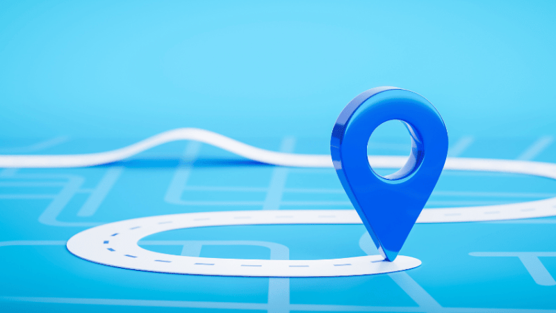 Pin on road map, representing SEND provision
