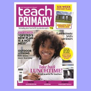 The front cover of Teach Primary issue 19.3