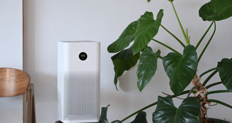 Air purifier, representing air quality in schools