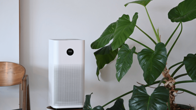 Air purifier, representing air quality in schools