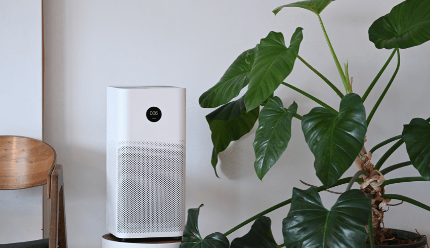 Air purifier, representing air quality in schools
