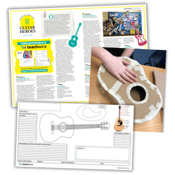 Guitar design KS2 D&T medium-term plan