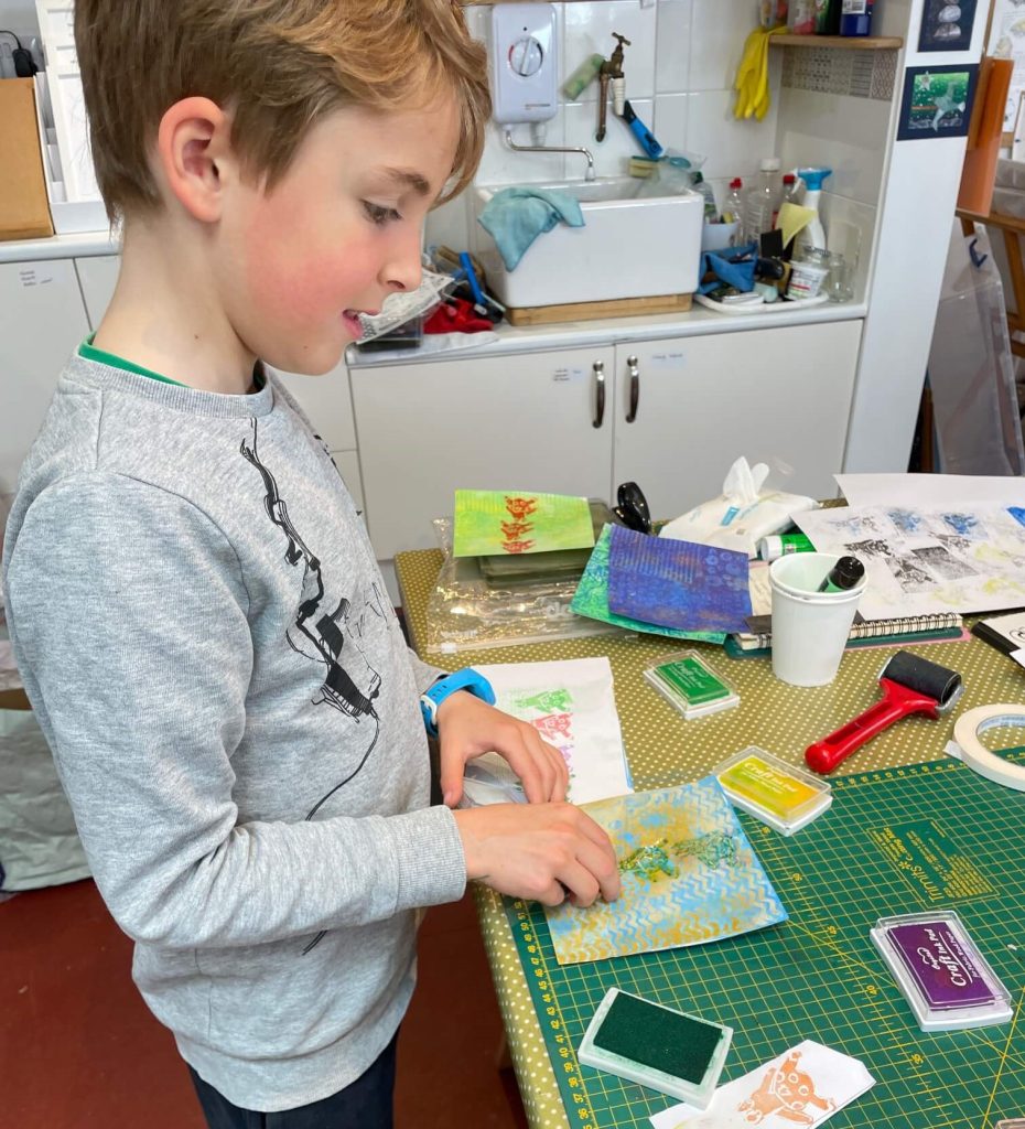 Leporello book making