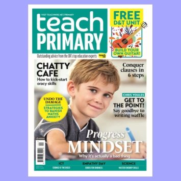 The front cover of Teach Primary issue 19.4