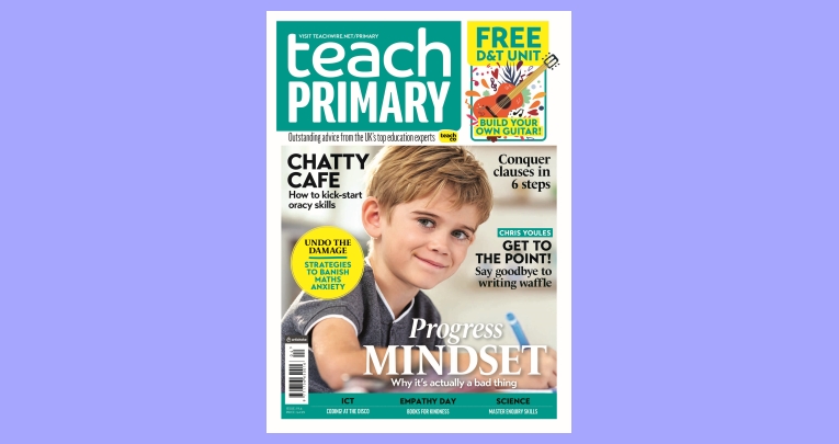 The front cover of Teach Primary issue 19.4