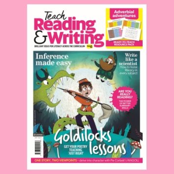 The front cover of Teach Reading & Writing magazine issue 21