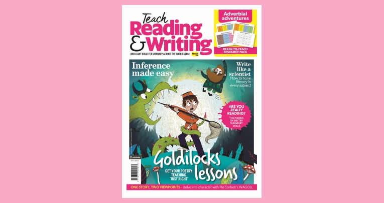 The front cover of Teach Reading & Writing magazine issue 21