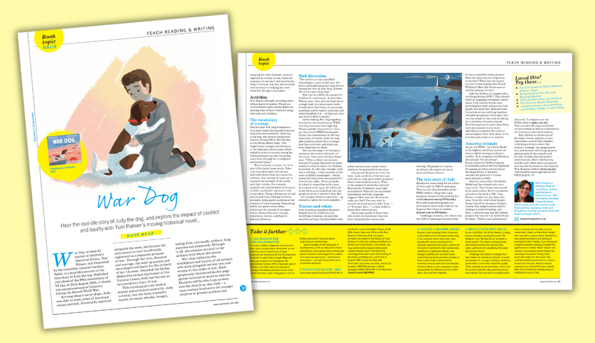 Resources for War Dog by Tom Palmer