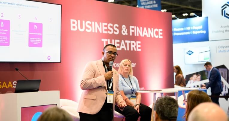 The Business & Finance Theatre at SAASHOW