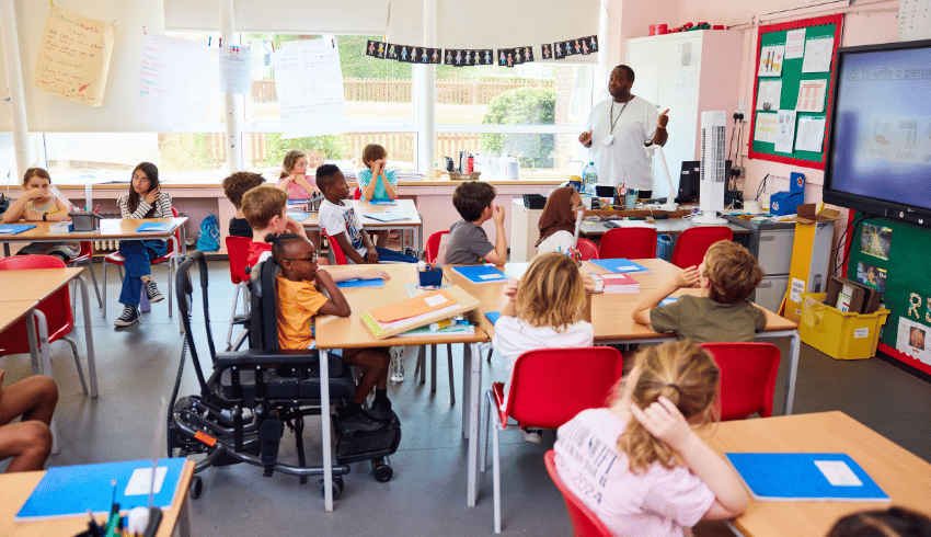 Classroom at Rokesly Junior