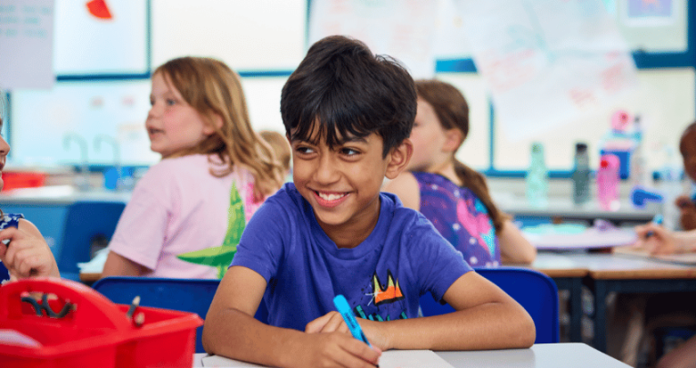 Students at Rokesly Junior