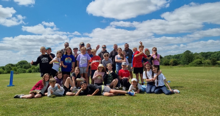 A group of children visiting CYM Ipswich