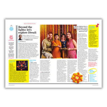 Festivals of light lesson plan