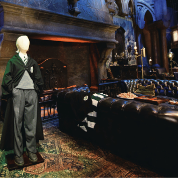 Harry Potter set, representing creative industry jobs