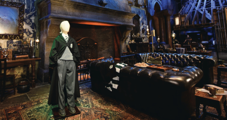 Harry Potter set, representing creative industry jobs