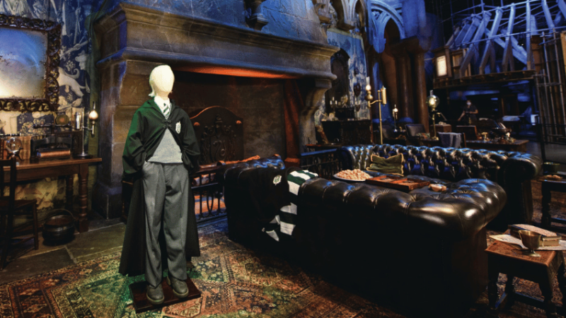 Harry Potter set, representing creative industry jobs