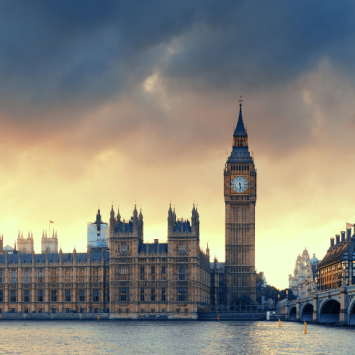 Houses of Parliament, representing UK voting age 16