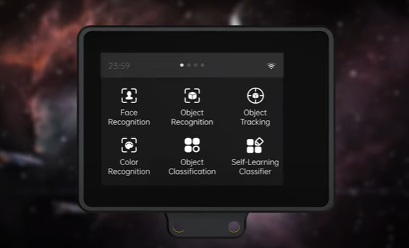 An images of the HuskyLens 2's user interface