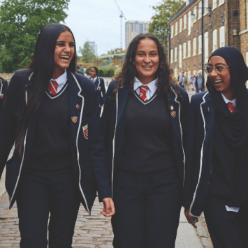 Harris Science Academy East London students