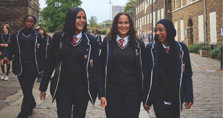 Harris Science Academy East London students