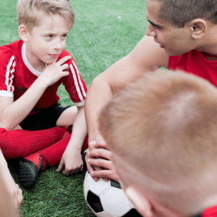 Pupils joining in with Premier League Inspires