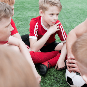 Pupils joining in with Premier League Inspires