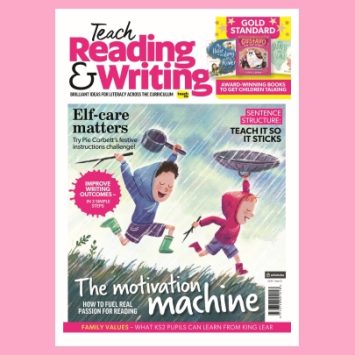 The front cover of Teach Reading & Writing magazine issue 22