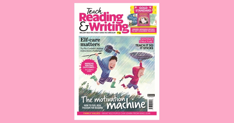 The front cover of Teach Reading & Writing magazine issue 22