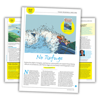 No Refuge graphic novel activities