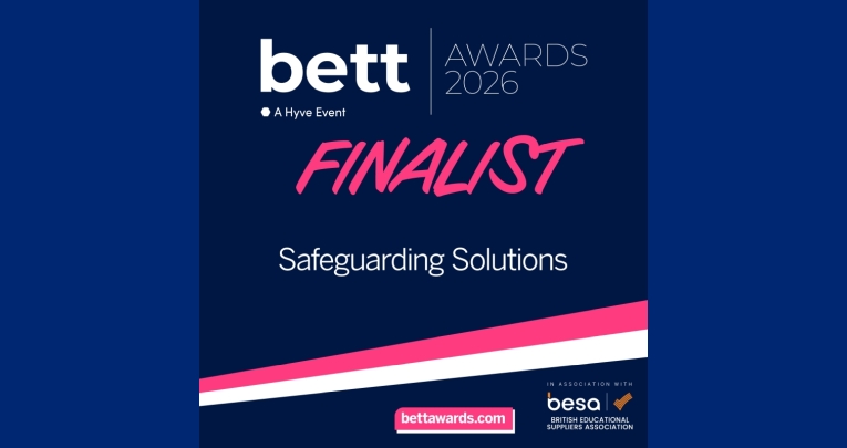 The Bett Awards 2026 Safeguarding Solutions Finalist logo
