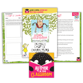 Resources for creating a cast of characters with Lauren Child