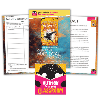 Resources for creating magical creatures with Cressida Cowell