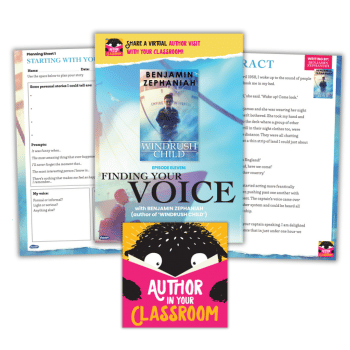 Resources for finding your voice with Benjamin Zephaniah