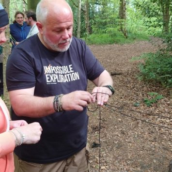 A teacher learning with Coventry Outdoors