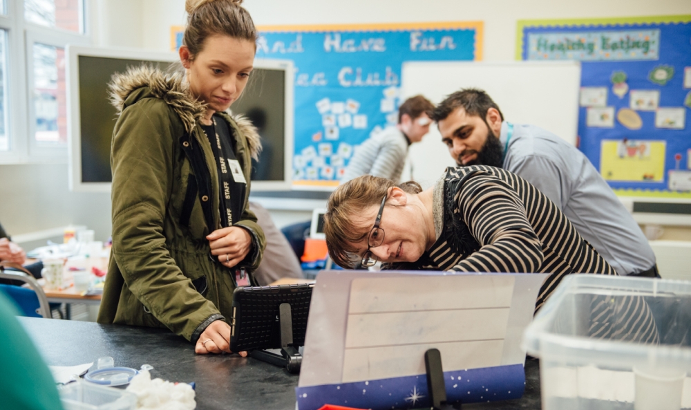 Teachers learning using Into Film CPD