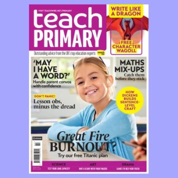 The front cover of Teach Primary issue 20.2