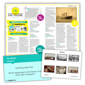 Titanic KS2 medium term plan