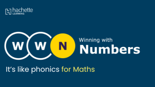 A graphic showing the Winning With Numbers logo